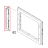Hinge, Door-black Menumaster RCS511-P1325802M