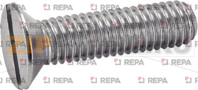 SLOTTED HEAD SCREW M6X40 -200PCS 
