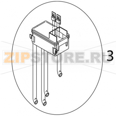 Double switch basin assembly Brema G 1000 Double switch basin assembly Brema G 1000Запчасть на деталировке под номером: 3Название запчасти Brema на английском языке: Double switch basin assembly G 1000.
