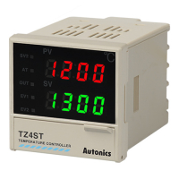Контроллер температурный с ПИД-регулятором, высокоточный, 2 режима Autonics TZ4ST-24S