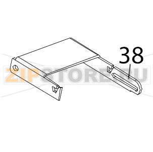 Cutter link Zebra TTP-2030 Cutter link Zebra TTP-2030Запчасть на деталировке под номером: 38