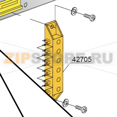 6 poles terminal board DIHR DW014 6 poles terminal board DIHR DW014Запчасть на деталировке под номером: 42705Название запчасти на английском языке: 6 poles terminal board DIHR DW014