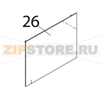Cover, NSF, lower Bear Varimixer AR80 VL-1S