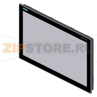 SIMATIC IFP2200, базовый промышленный встраиваемый монитор Basic Flat Panel 22 с широкоформатным (16:9) экраном, сенсорный, разрешение 1920 x 1080 пикселей, стандартная версия — до 5 м удаление, питание =24 В, интерфейсы DisplayPort/VGA Siemens 6AV7862-2B
