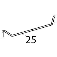 Supporto cestello T74 T90 Tecnoinox FR48FE7