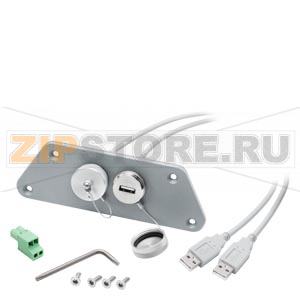 2х-портовый USB-интерфейс для корпусных HMI-устройств, длина USB-кабеля: 0,5m, не применим для тонкого клиента thin client - MP377 — flat panel Siemens 6AV7674-0LX01-0AA0 