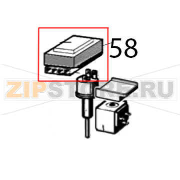 Transformer 220 V, 60 Hz Ugolini MT 1 Transformer 220 V, 60 Hz Ugolini MT 1Запчасть на деталировке под номером: 58