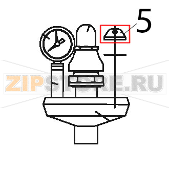 Tappo per polmone DA 3/4&quot; Tecnoinox P81FIE9 Tappo per polmone DA 3/4" Tecnoinox P81FIE9Запчасть на деталировке под номером: 5