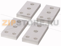 Шина соединительная, 2 отверстия, вертикальная, 4p, 1250A Eaton NZM4-4-XKM2S-1250