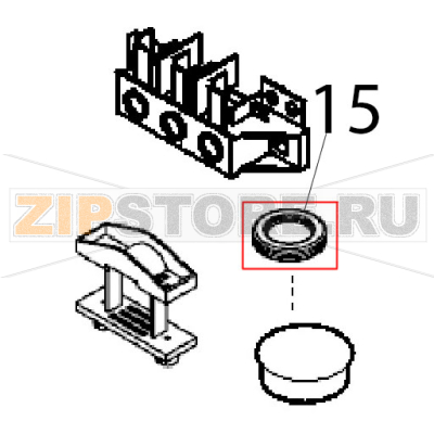 Grommet Ø: 29-37 Angelo Po FC1011G Grommet Ø: 29-37 Angelo Po FC1011GЗапчасть на деталировке под номером: 15
