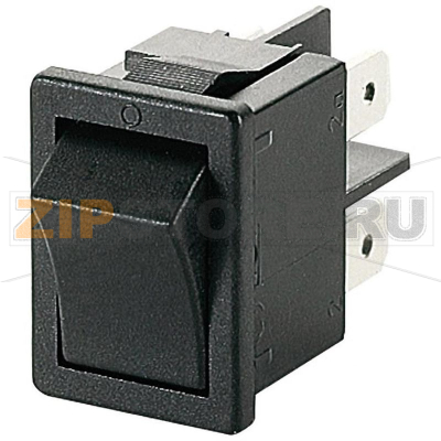 Переключатель клавишный 250 В/AC, 12 А, 2 x выкл/вкл, 1 шт Marquardt 01858.1104-01 