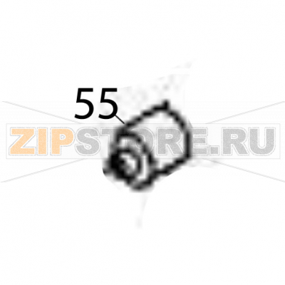 Ribbon frame boss Sato HR212 TT Ribbon frame boss Sato HR212 TTЗапчасть на деталировке под номером: 55Название запчасти на английском языке: Ribbon frame boss Sato HR212 TT.