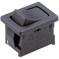 Переключатель клавишный 250 В/AC, 6 А, 1 x вкл/выкл/вкл, IP40, 1 шт Marquardt 1808.1103