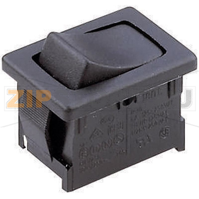 Переключатель клавишный 250 В/AC, 6 А, 1 x вкл/выкл/вкл, IP40, 1 шт Marquardt 1808.1103 