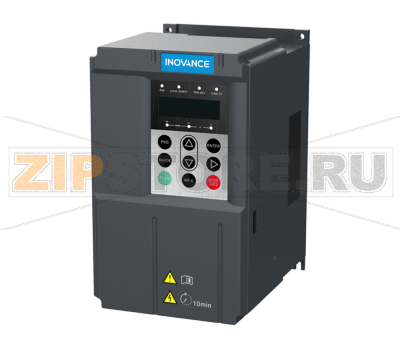 Преобразователь частоты 380-480 В, 9/13 А, 3.7/5.5 кВт, 3 фазы, IP20 Inovance MD290T3.7G/5.5PB-INT 