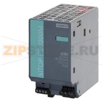 SITOP PSU200M 5 A РЕГУЛИРУЕМЫЙ БЛОК ЭЛЕКТРОПИТАНИЯ ВХОД: AC 120/230-500 В ВЫХОД: DC 24 В/5 A Siemens 6EP1333-3BA10
