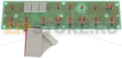 CONTROL DISPLAY CIRCUIT BOARD WITH CABLE 