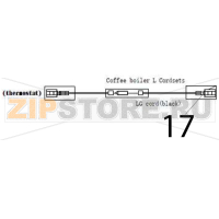 Coffee boiler L cordsets Hurakan HKN-ME709
