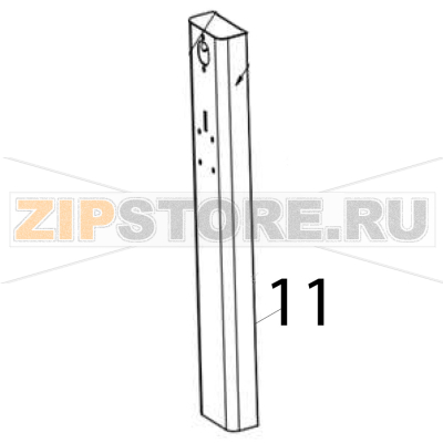 Rear cover Hurakan HKN-FR2GM Rear cover Hurakan HKN-FR2GMЗапчасть на деталировке под номером: 11