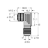 Разъем разборный Turck BMWS8251-8.5 - Разъем разборный Turck BMWS8251-8.5