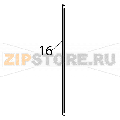 Window seal Fagor VPE-101 Window seal Fagor VPE-101Запчасть на деталировке под номером: 16Название запчасти Fagor на английском языке: Window seal VPE-101.