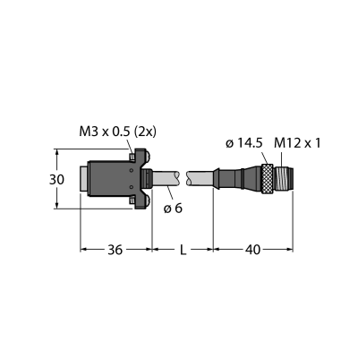 Кабель Turck DELSE-51D 