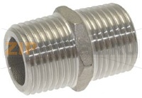 RACCORDO INOX 1/2M-1/2M