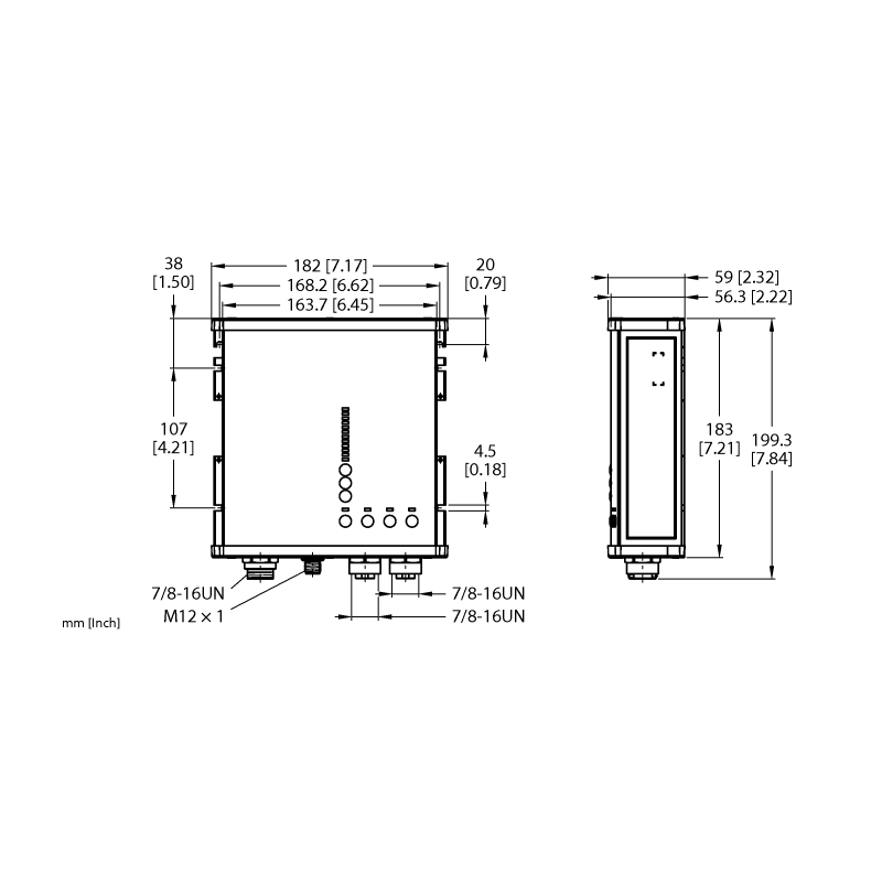 Блок питания, IP67 Turck PSU67-1P-1M-2M5-24150-IOL-F 