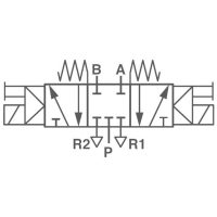 Клапан пневматический 24 В/DC, G1/8, 8 бар, 1 шт Norgren V50A611A-A213A