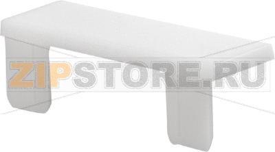 Шильдик маркировочный, пластиковый, белый Shenler SK4P 