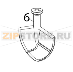 Spatola Sirman Plutone 7 CE Spatola Sirman Plutone 7 CEЗапчасть на деталировке под номером: 6Название запчасти на итальянском языке: Spatola Sirman Plutone 7 CE