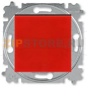 Переключатель одноклавишный, красный ABB 2CHH590645A6065 