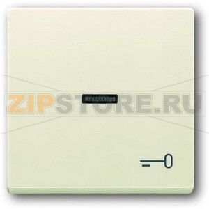 Клавиша выключателя/переключателя/кнопки с символом &quot;Ключ&quot;, слоновая кость ABB 545.11 