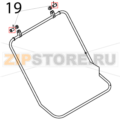 Hooking pin Silanos E1000 Hooking pin Silanos E1000Запчасть на деталировке под номером: 19
