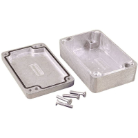 Корпус алюминиевый 160x100x60 мм, серый, 1 шт Hammond 1550Z116