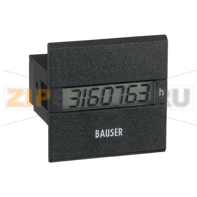 Счетчик времени цифровой 45x45 мм Bauser 3801/008.3.1.0.1.2-001 