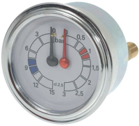 BOILER-PUMP PRESSURE GAUGE ø 60 mm