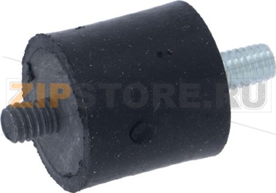ANTI-VIBRATING RUBBER ø 15x15 mm M4 B.A. 