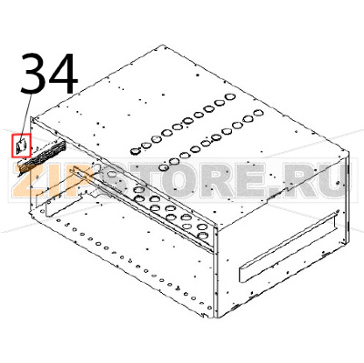 Profilo U Angelo Po 291FAGF Profilo U Angelo Po 291FAGFЗапчасть на деталировке под номером: 34