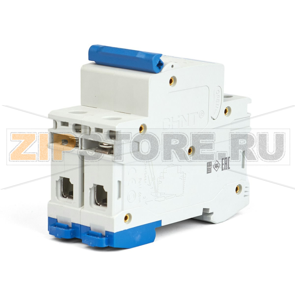 Выключатель автоматический 4 А, 6 кА, 2 полюса Chint NB1-63 