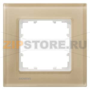 DELTA MIRO РАМКА 1-МЕСТН. СТЕКЛО ARENA Siemens 5TG1201-4 