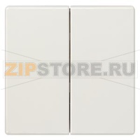 DELTA STYLE ТИТАНОВО-БЕЛЫЙ ВЫКЛЮЧАТЕЛЬ 2 КЛАВИШИ С НУЛЕВЫМ ПРОВОДНИКОМ 68Х68ММ Siemens 5TG7145