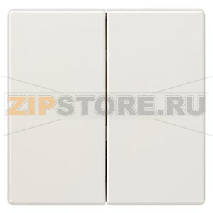 DELTA STYLE ТИТАНОВО-БЕЛЫЙ ВЫКЛЮЧАТЕЛЬ 2 КЛАВИШИ С НУЛЕВЫМ ПРОВОДНИКОМ 68Х68ММ Siemens 5TG7145 