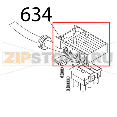Sottomorsetto L.N.T. PA228 Sirman Mirra 300 Y09 Sottomorsetto L.N.T. PA228 Sirman Mirra 300 Y09Запчасть на деталировке под номером: 634