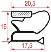 УПЛОТНИТЕЛЬ ПОД ПАНЕЛЬ 1393Х739 ММ