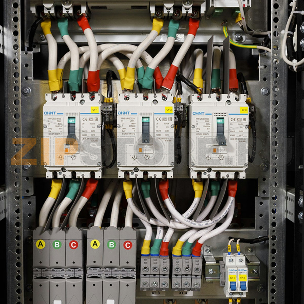 Выключатель автоматический 225 А, 100 кА, 3 полюса Chint NM8-250H 