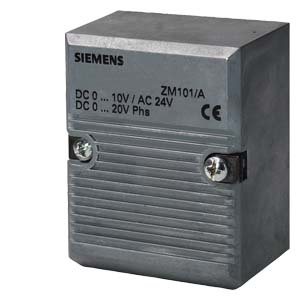 ZM111 - Электронный блок для магнитных клапанов IP54, DC 0..20 V Phs Siemens ZM111 