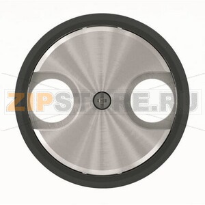 Накладка для TV-R розетки, чёрное стекло ABB 2CLA865000A1501 