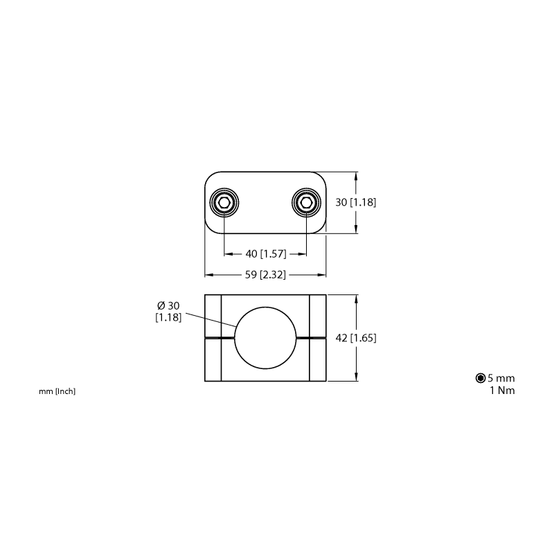 Зажим монтажный Turck BSM-30 