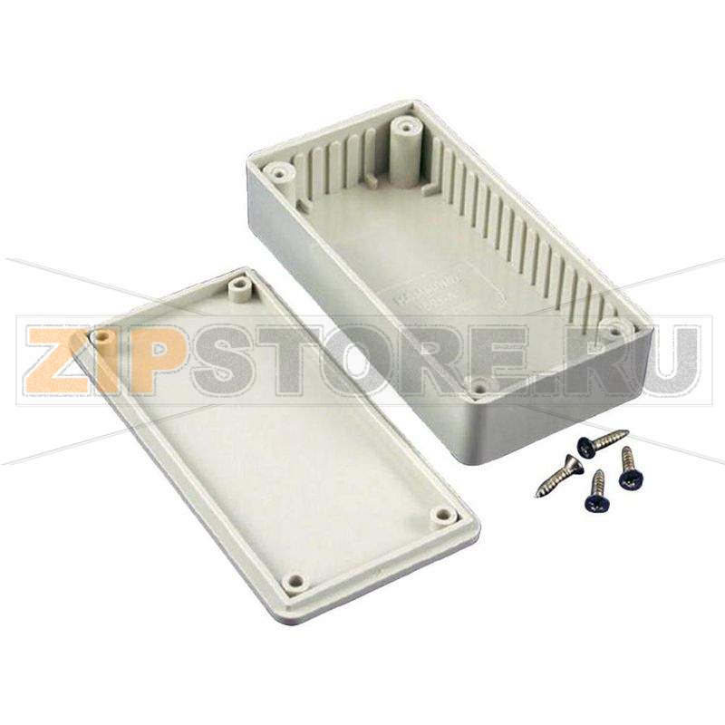 Корпус 191x110x61 мм, материал: пластик, черный, 1 шт Hammond 1591ESBK 